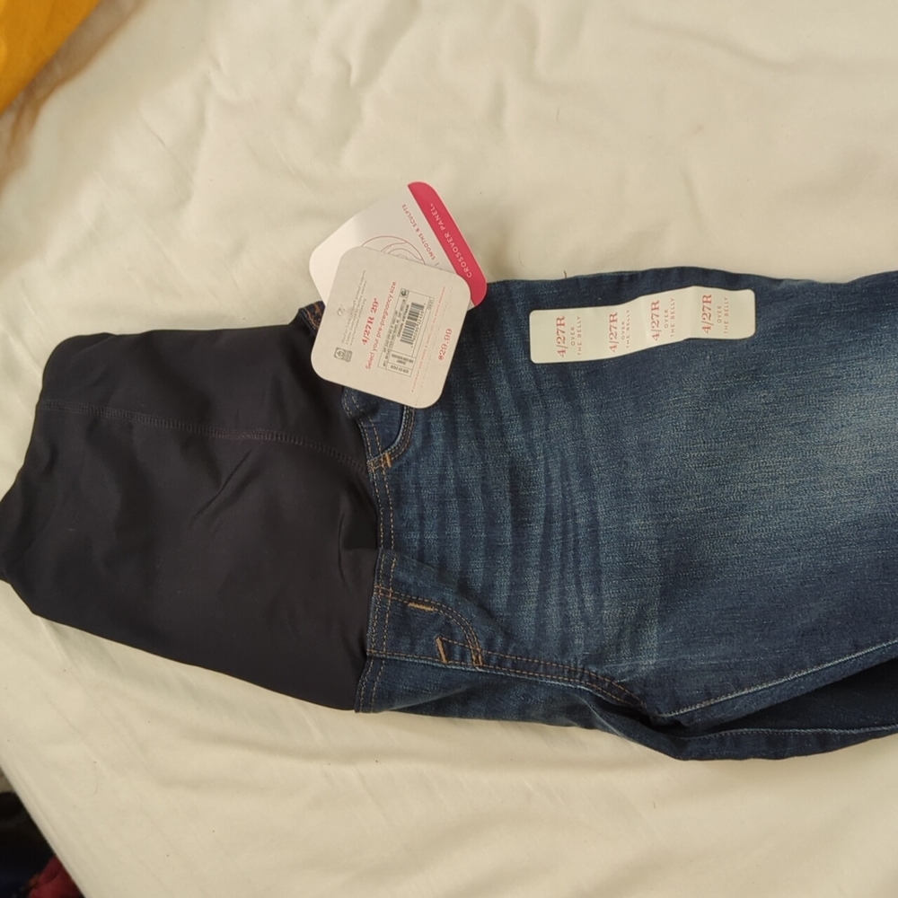 Over Belly Maternity Skinny Jeans - 4/27R